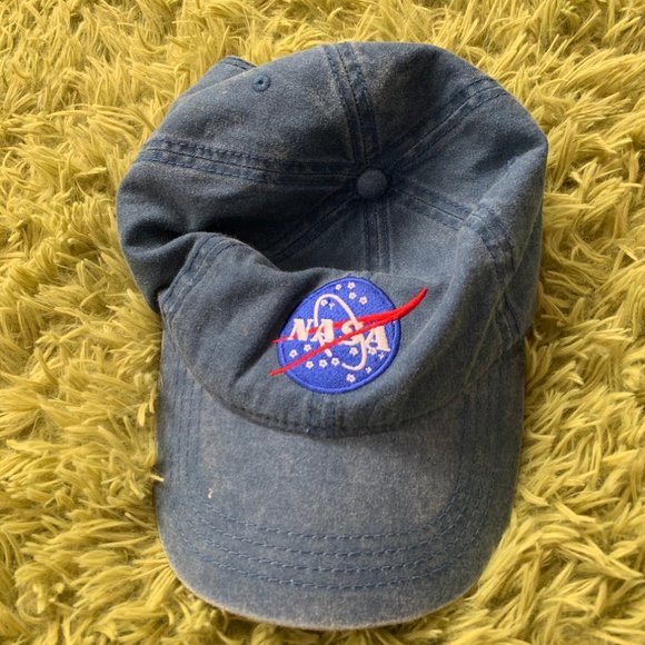 Vintage Other - Navy Blue NASA Hat